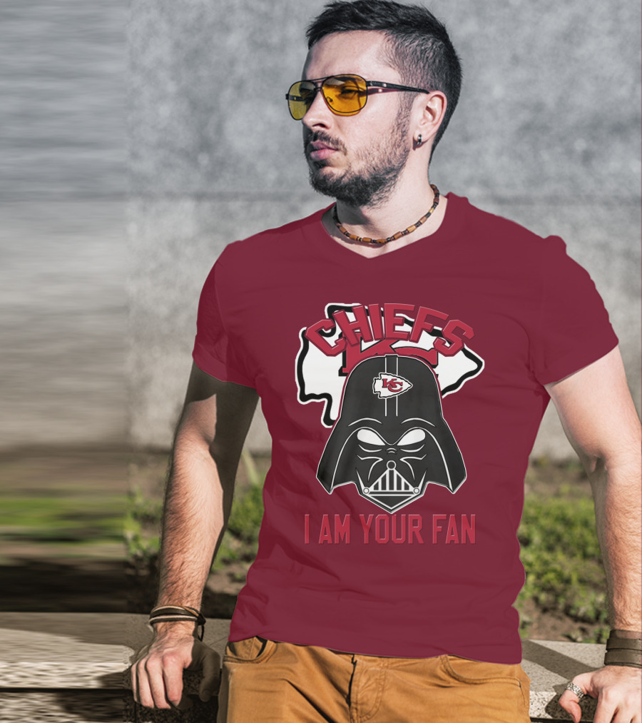 Chiefs Kansas City Kc I Am Your Fan Darth Vader T-Shirt