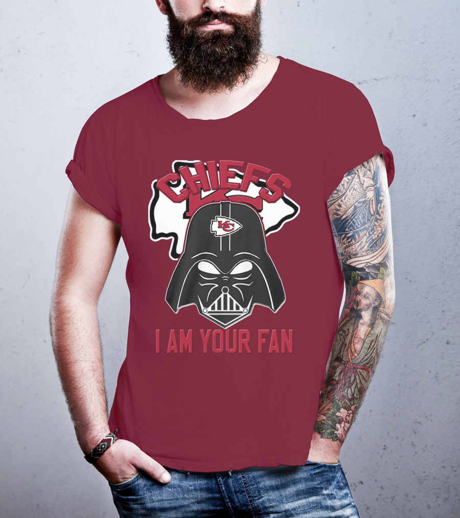 Chiefs Kansas City Kc I Am Your Fan Darth Vader T-Shirt