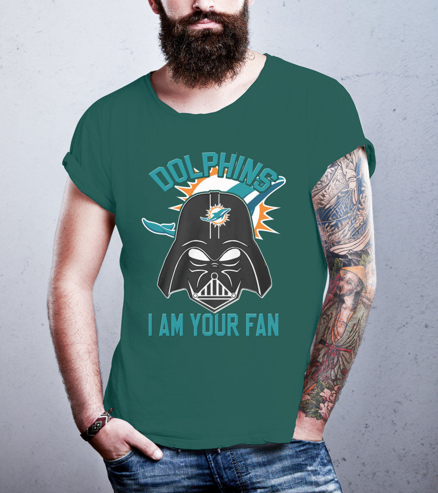 Dolphins I Am Your Fan Miami Dolphins T-Shirt