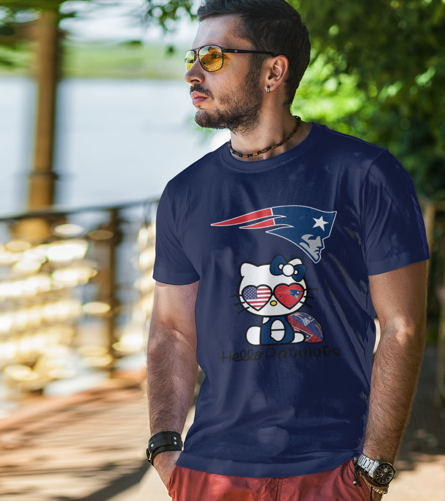 Hello Patriots New England Patriots T-Shirt