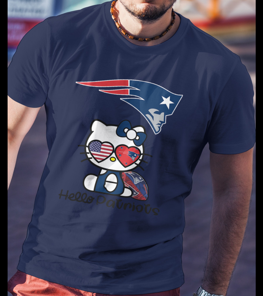 Hello Patriots New England Patriots T-Shirt