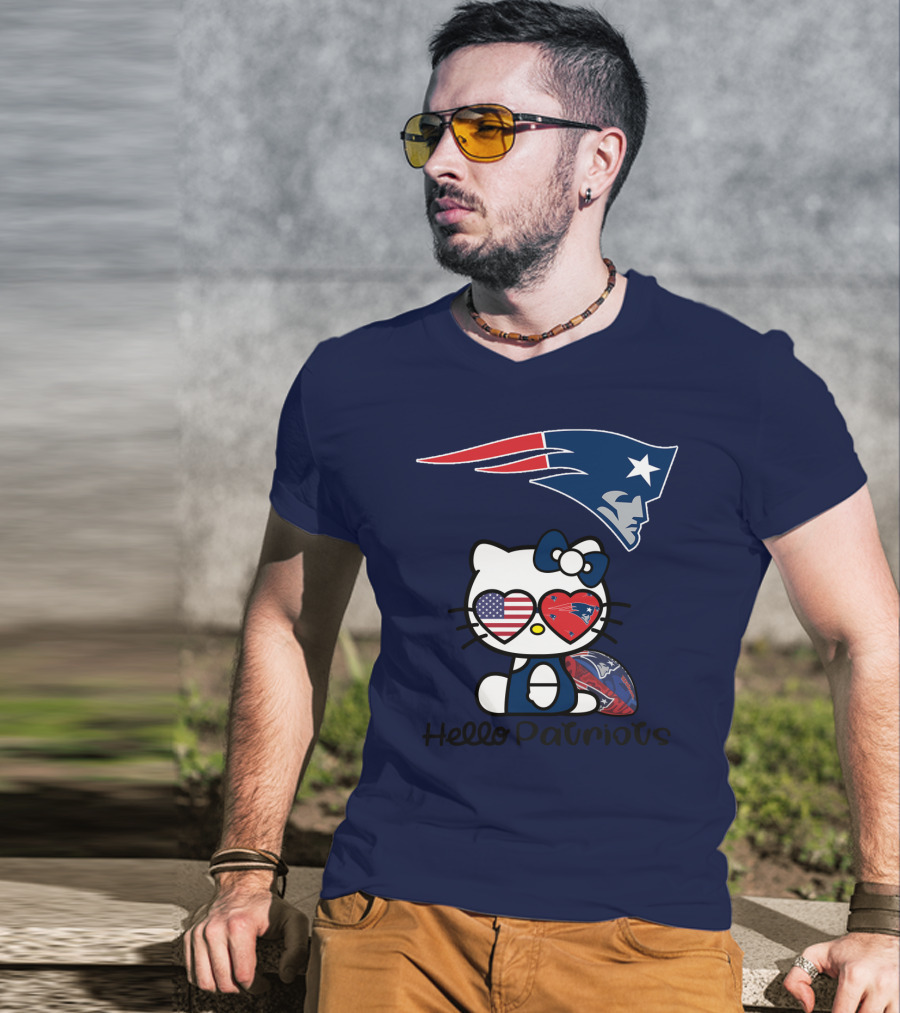 Hello Patriots New England Patriots T-Shirt