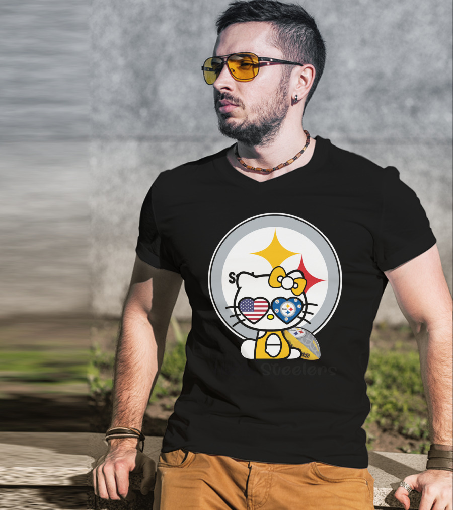 Hello Steelers Pittsburgh Steelers T-Shirt