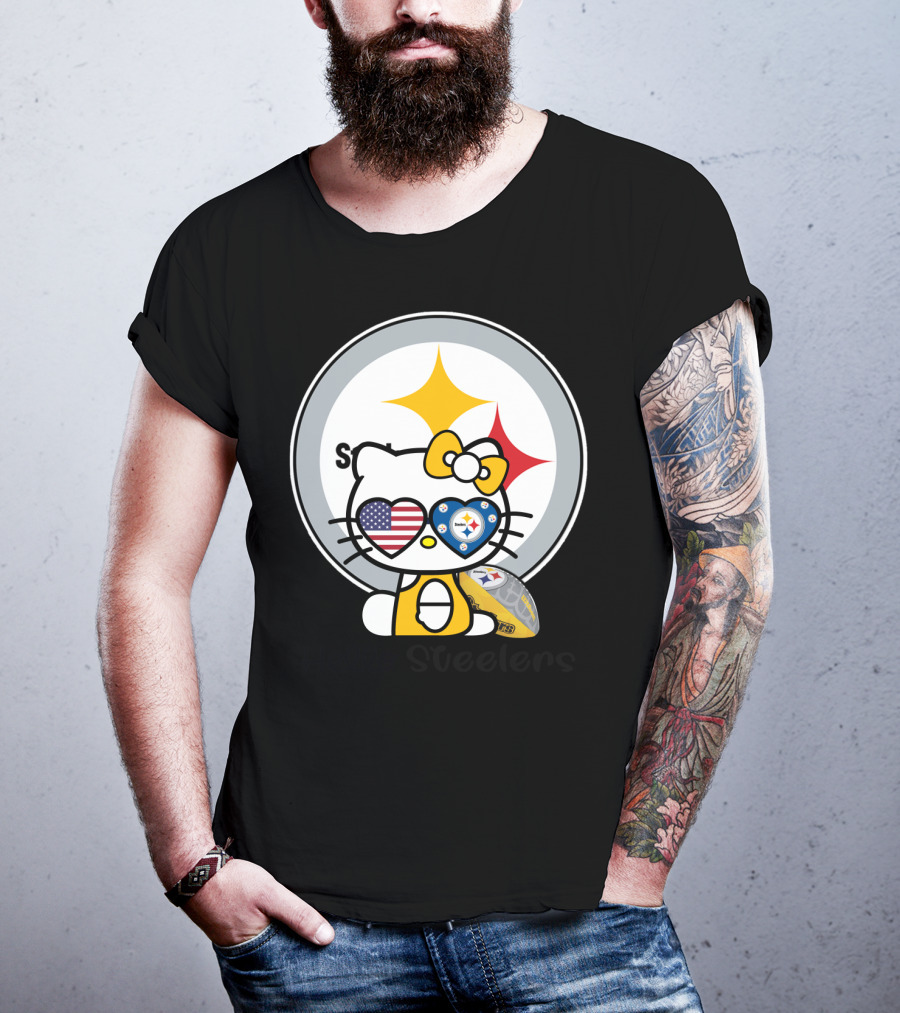 Hello Steelers Pittsburgh Steelers T-Shirt