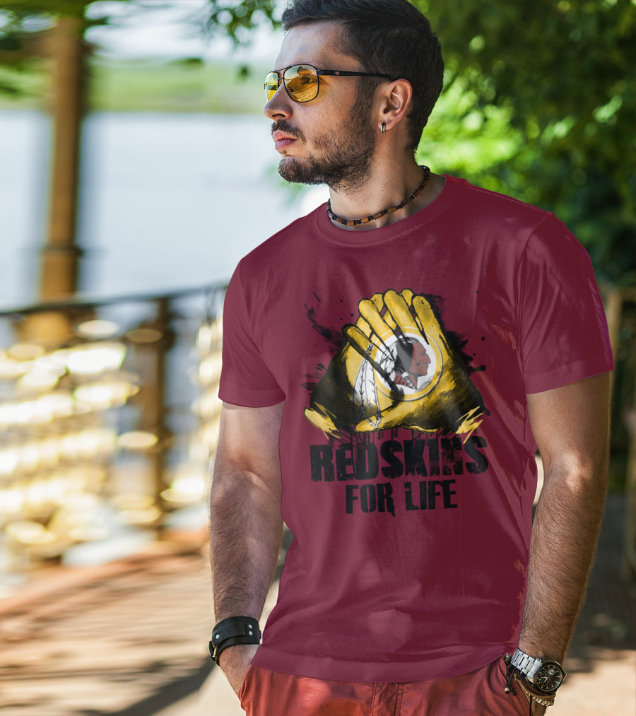 Redskins For Life T-Shirt