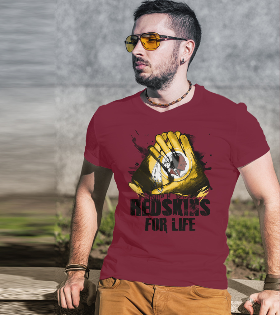 Redskins For Life T-Shirt