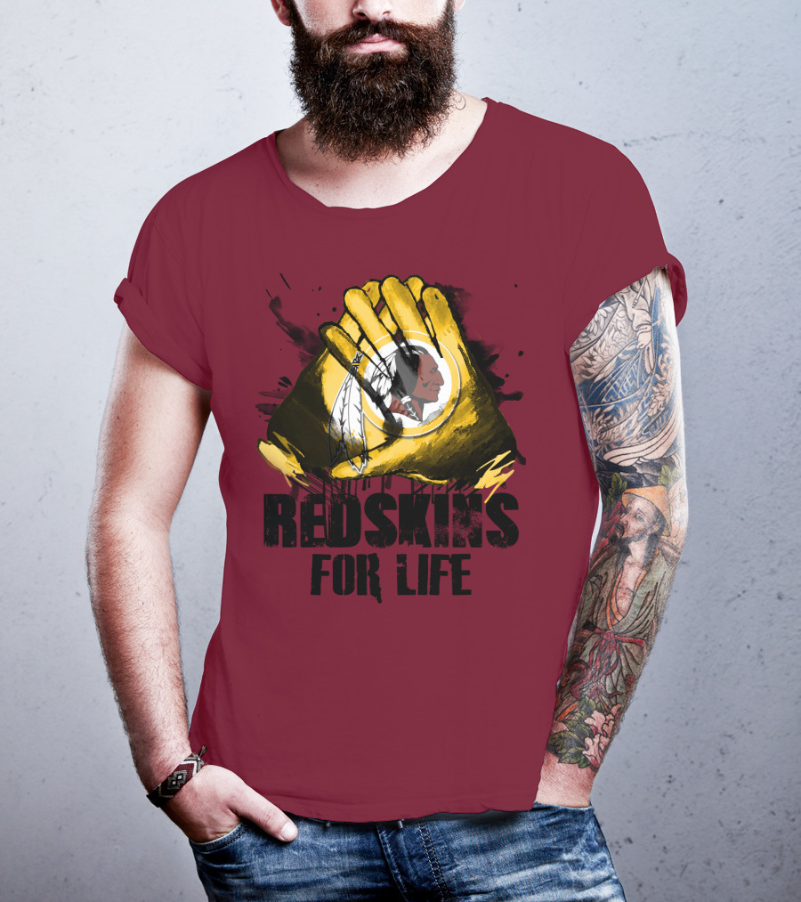 Redskins For Life T-Shirt
