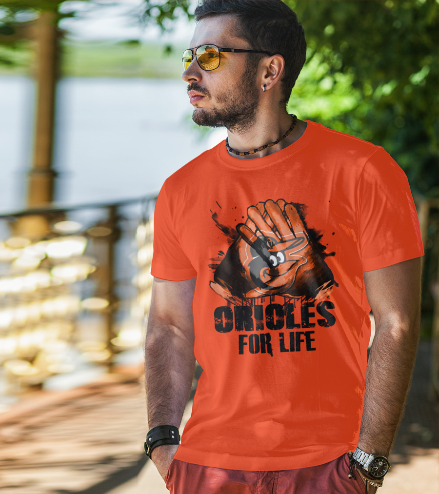 Oriioles For Life Baltimore Orioles T-Shirt