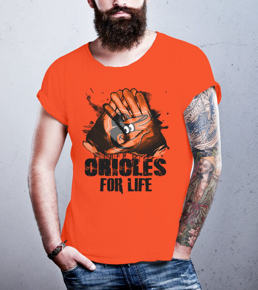 Oriioles For Life Baltimore Orioles T-Shirt