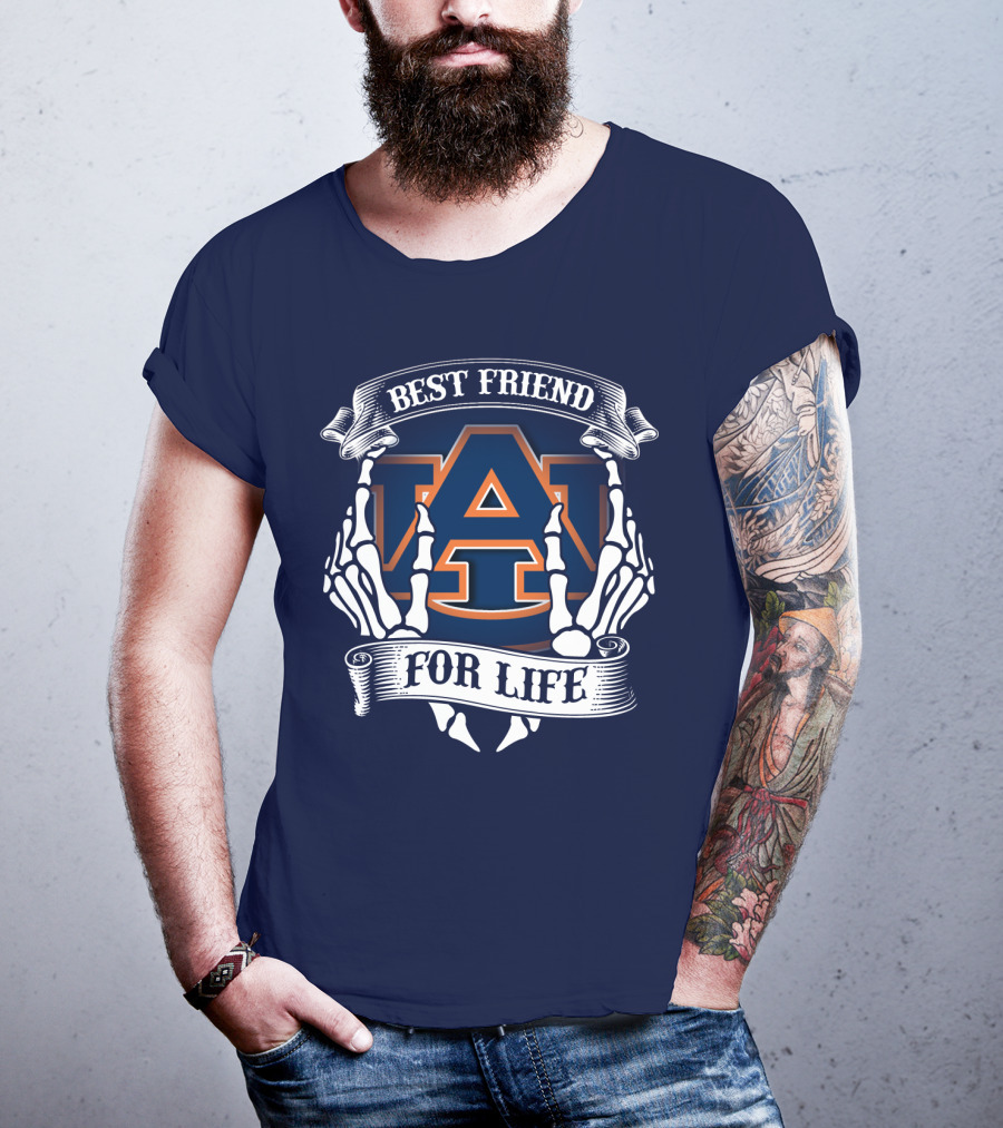 Best Friend For Life Auburn Tigers T-Shirt