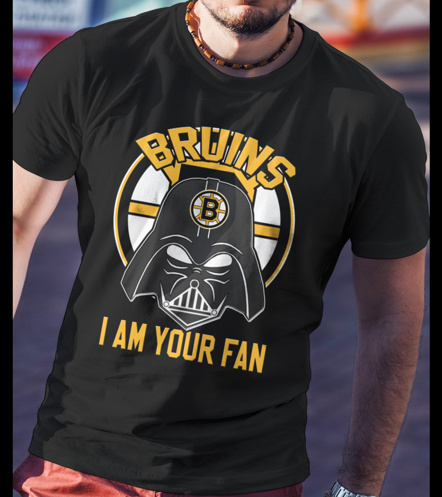 Bruins I Am Your Fan Darth Vader Boston Bruins T-Shirt