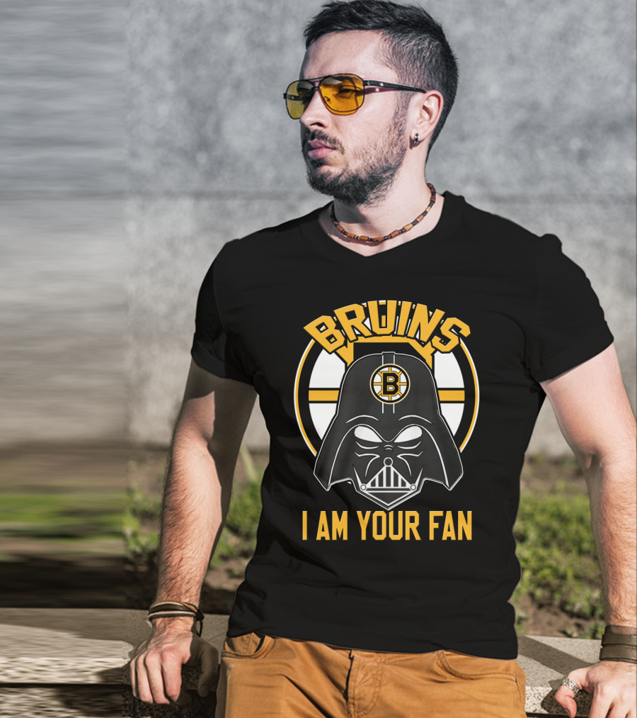 Bruins I Am Your Fan Darth Vader Boston Bruins T-Shirt