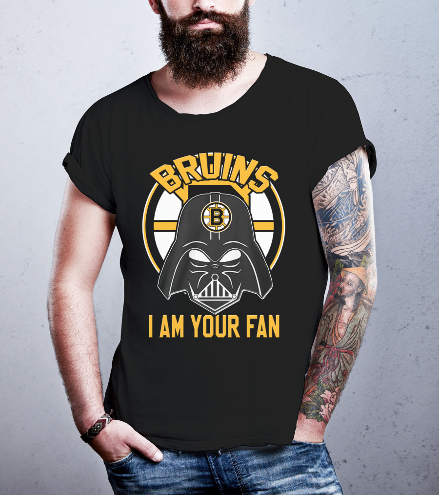 Bruins I Am Your Fan Darth Vader Boston Bruins T-Shirt