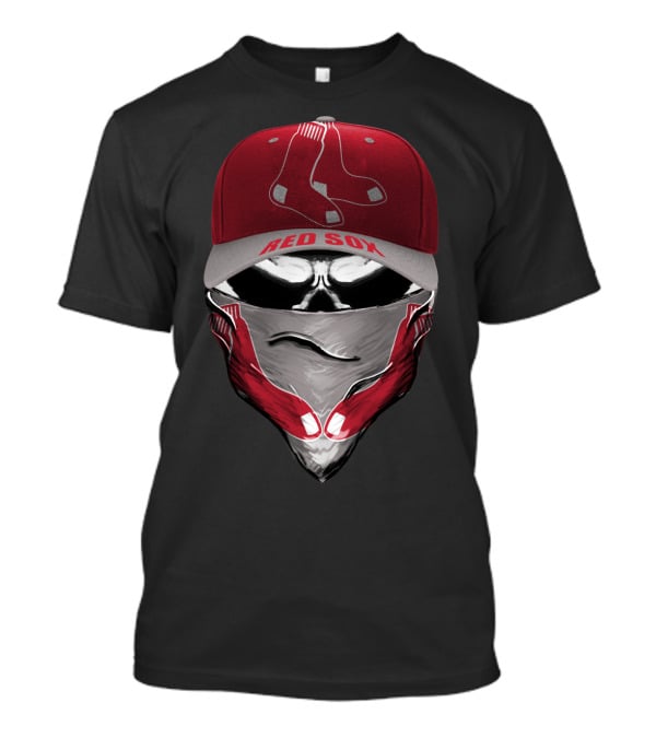 Boston Red Sox Cap And Bandana With Team T-Shirt