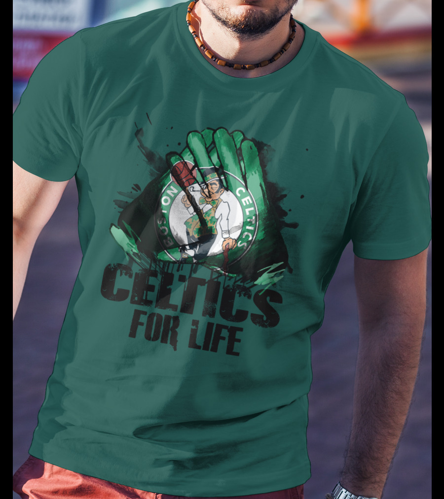 Boston Celtics For Life T-Shirt