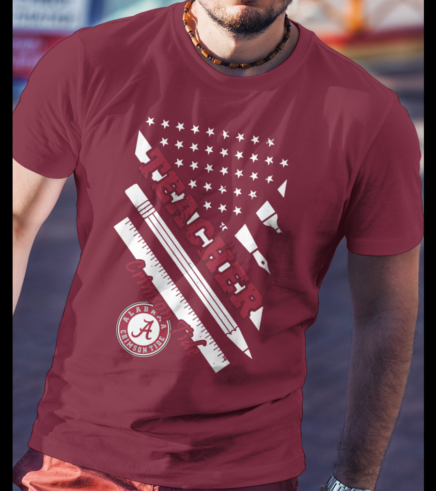 Alabama Crimson Tide Teacher T-Shirt