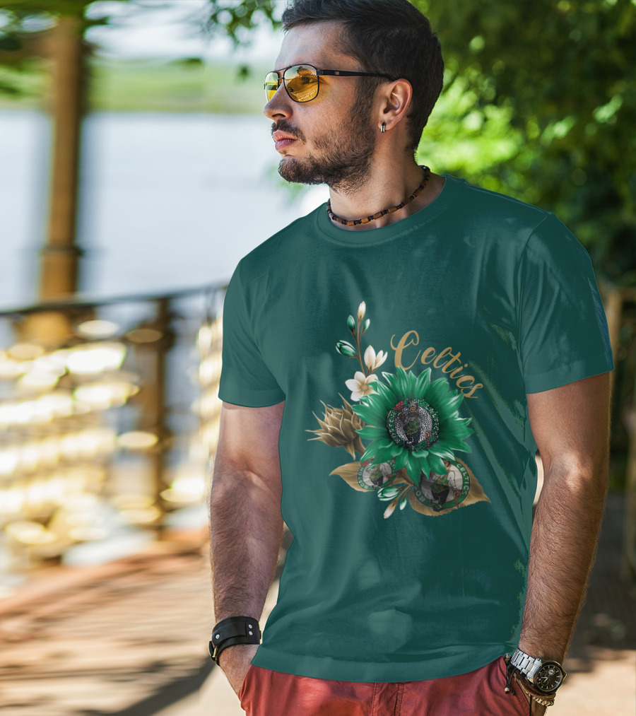 Celtics Boston Celtics Floral T-Shirt