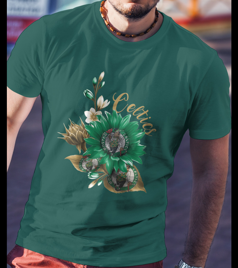 Celtics Boston Celtics Floral T-Shirt