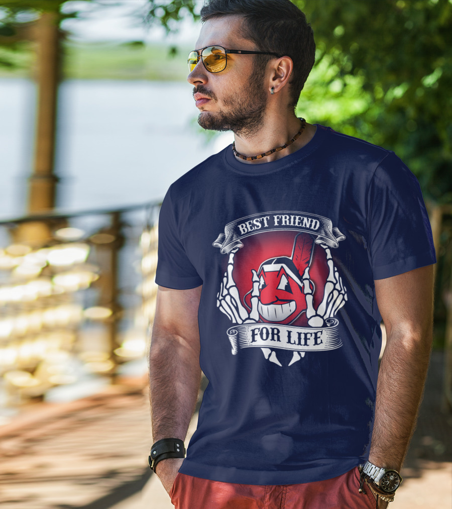 Cleveland Indians Best Friend For Life T-Shirt