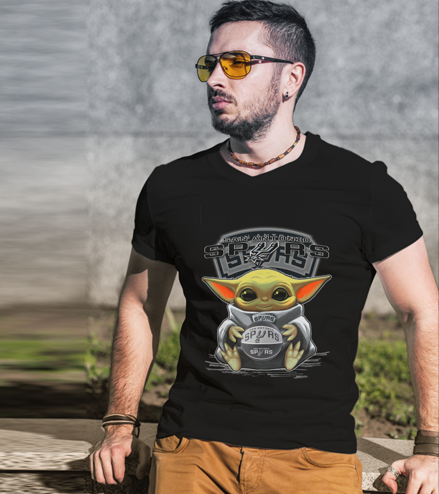San Antonio Spurs Yoda 93 Baby Alien T-Shirt