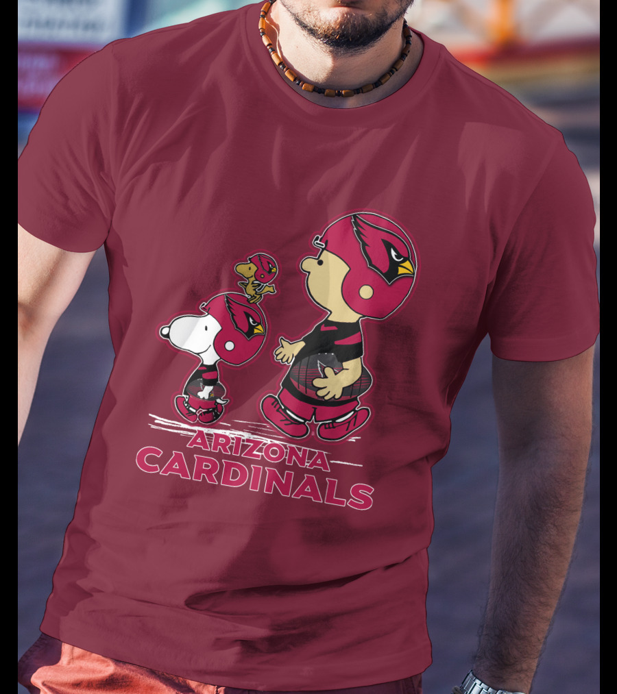 Arizona Cardinals Snpfootball Characters T-Shirt
