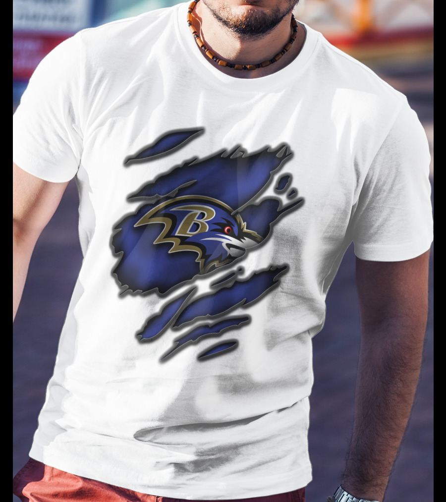 Baltimore Ravens Torn Claw T-Shirt