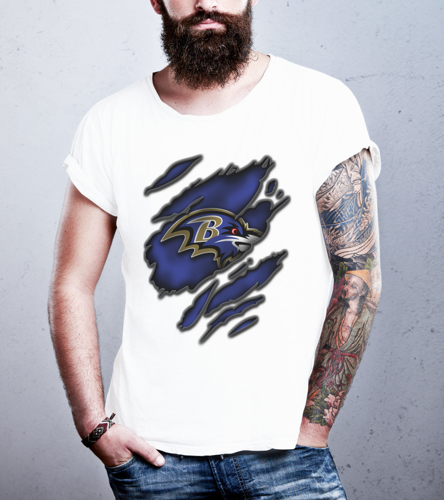 Baltimore Ravens Torn Claw T-Shirt
