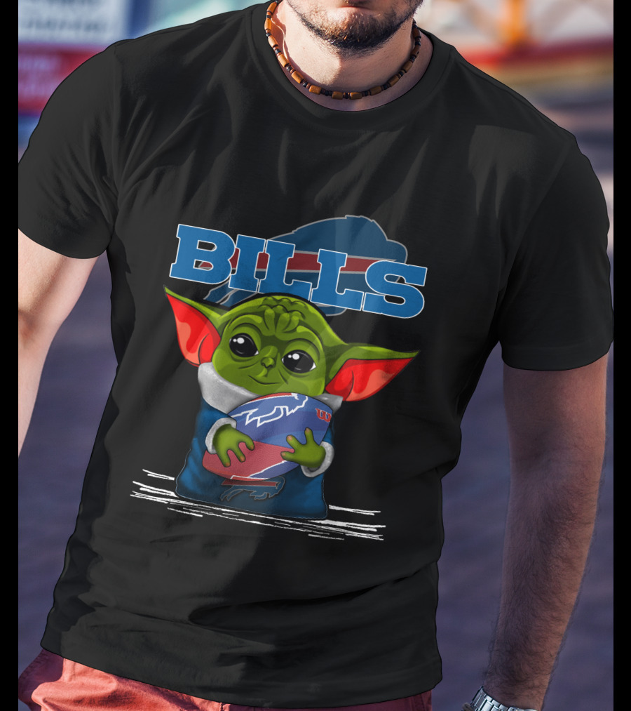 Buffalo Bills Yoda Football T-Shirt