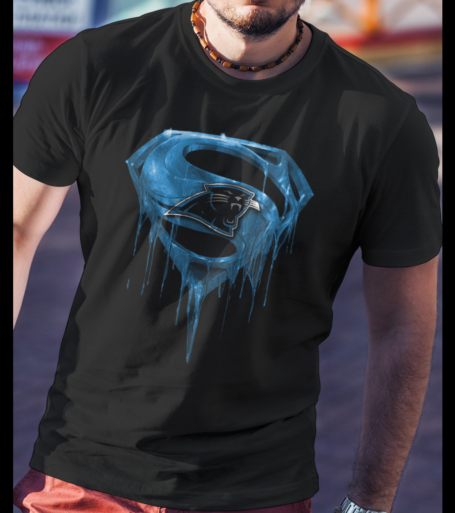Carolina Panthers Superman Ice T-Shirt