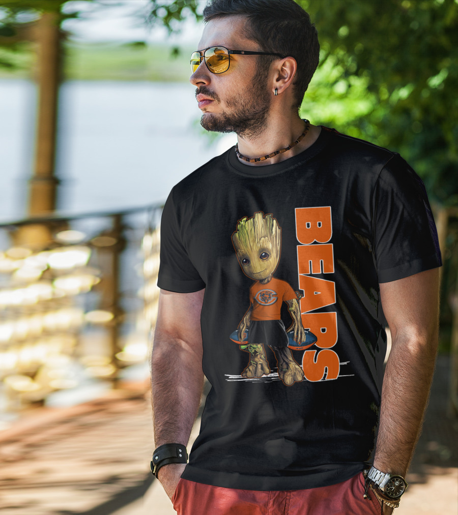 Groot Chicago Bears Football T-Shirt