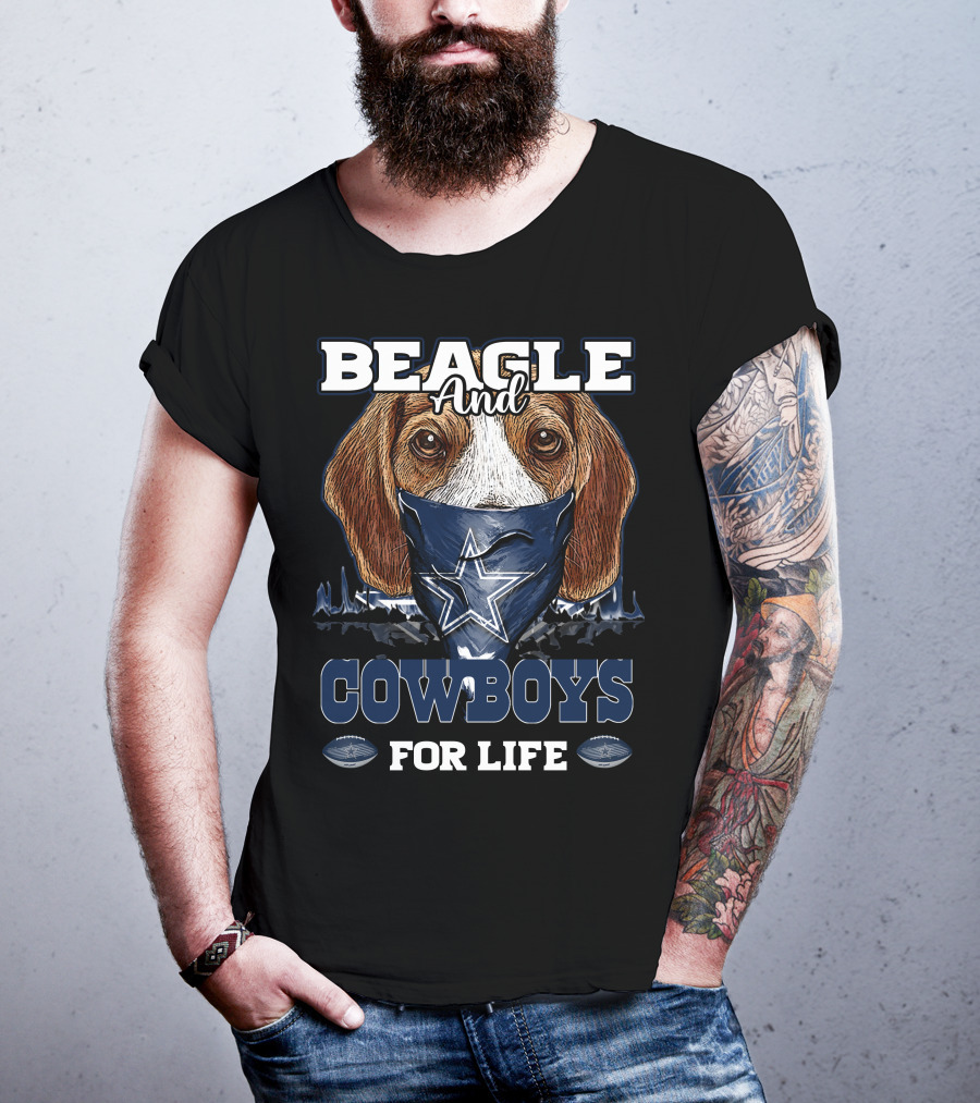 Beagle And Cowboys For Life T-Shirt