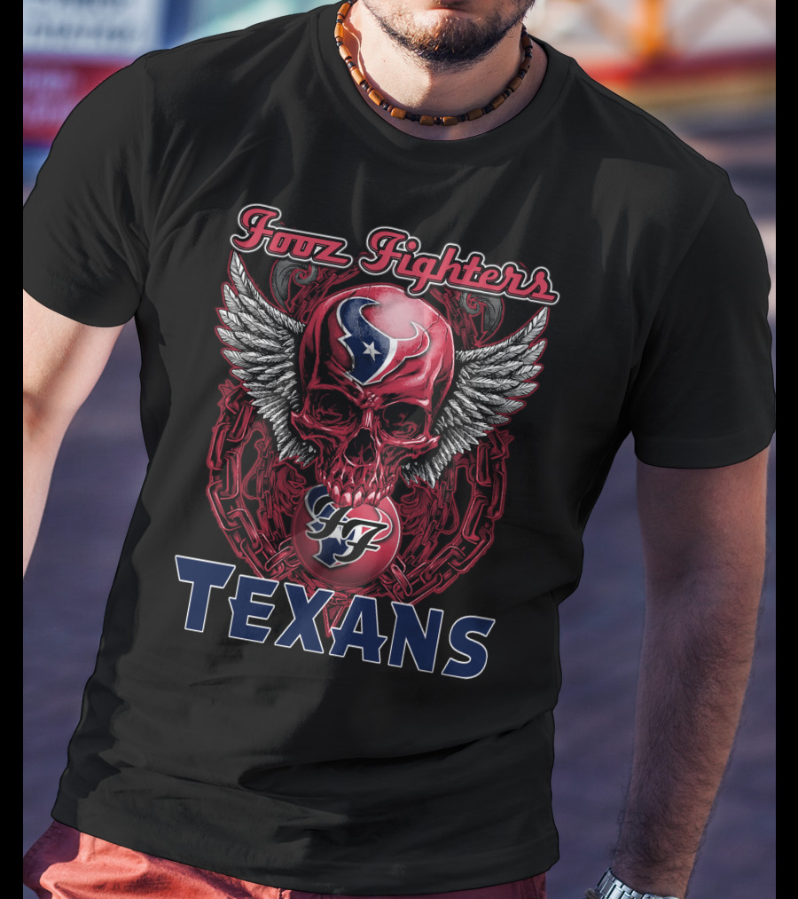 Fooz Fighters Houston Texans T-Shirt