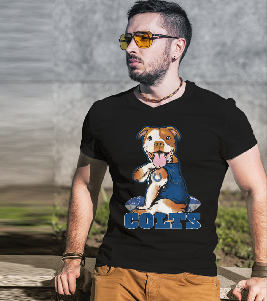 Pittbull Colts Indianapolis Football T-Shirt