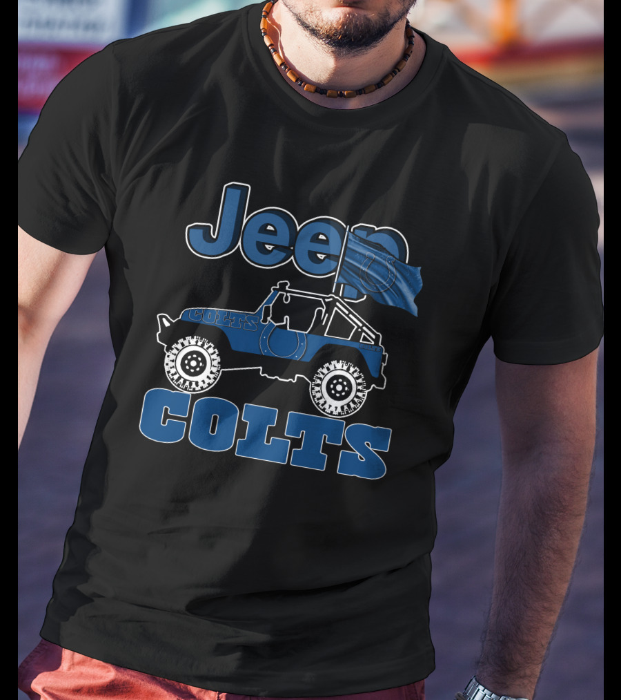 Jeep Colts Indianapolis NFL Fan Gear T-Shirt
