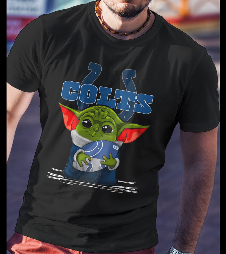 Yoda Colts Football Indianapolis T-Shirt