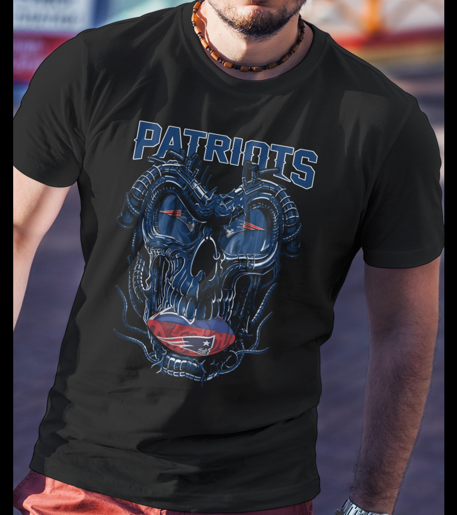 Patriots Dragonskull New England T-Shirt