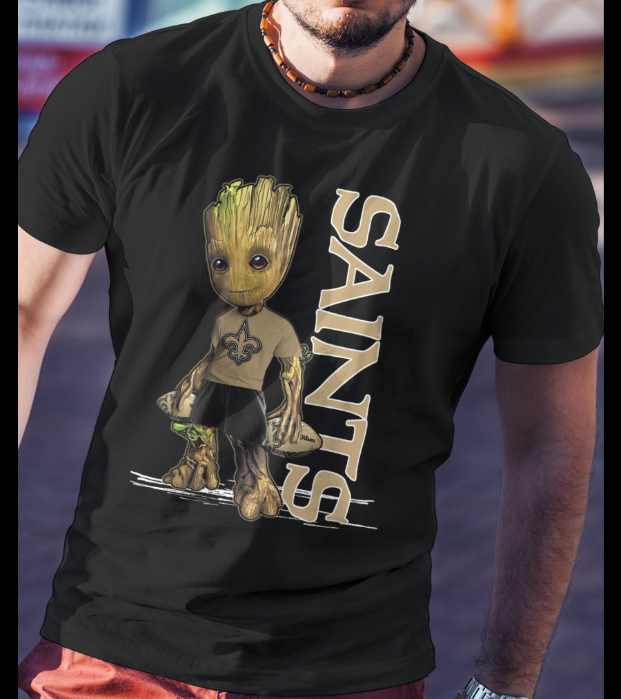 Groot Saints New Orleans Football T-Shirt
