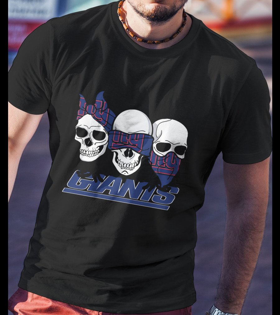 3 Skull Giants New York T-Shirt