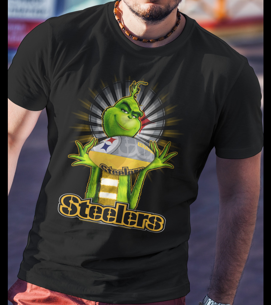 Grinch Steelers Football Fan T-Shirt