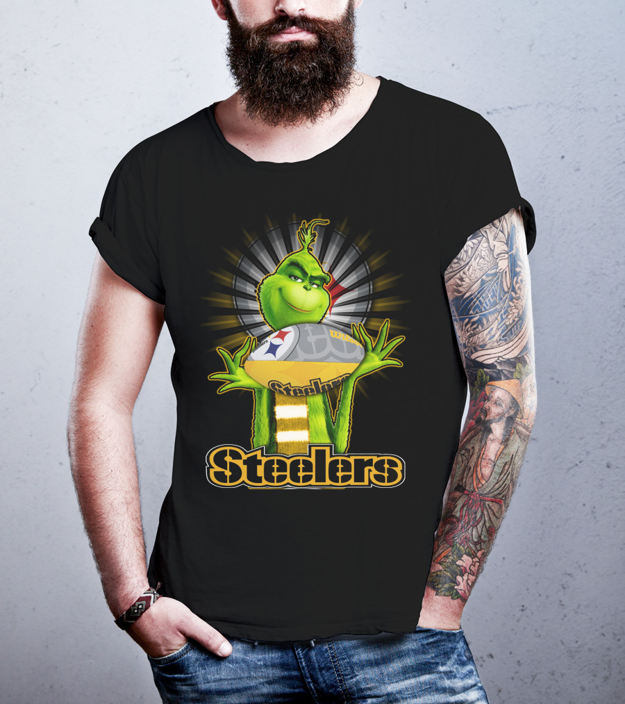 Grinch Steelers Football Fan T-Shirt