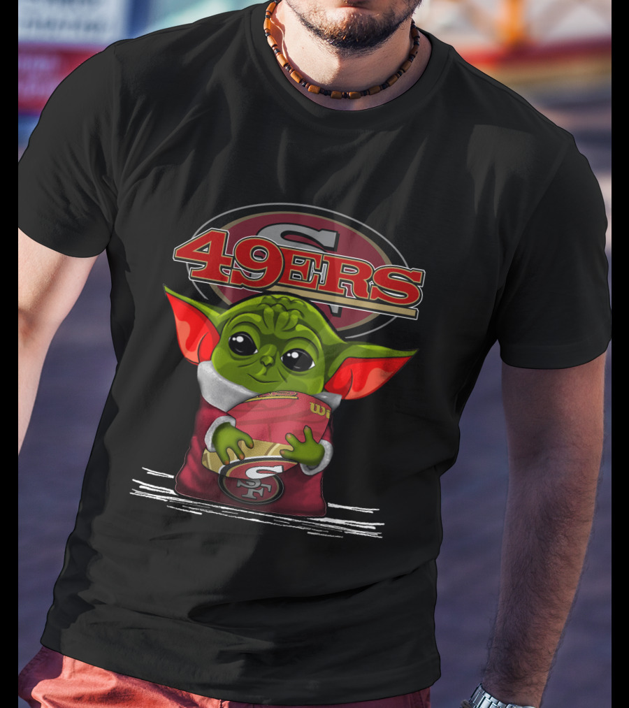 Yoda V3 Baby Alien Football San Francisco 49ers T-Shirt