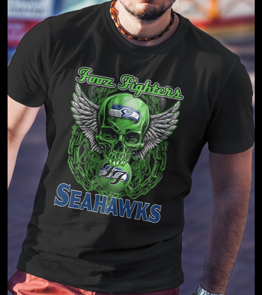 Foo Fighters Seattle Seahawks T-Shirt