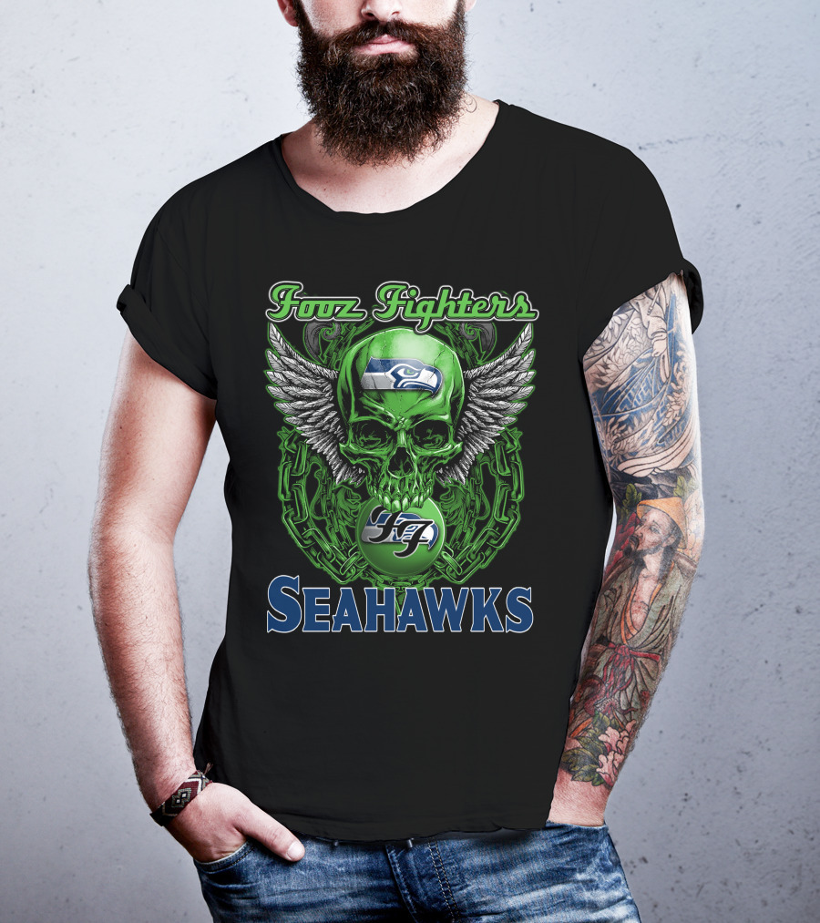Foo Fighters Seattle Seahawks T-Shirt