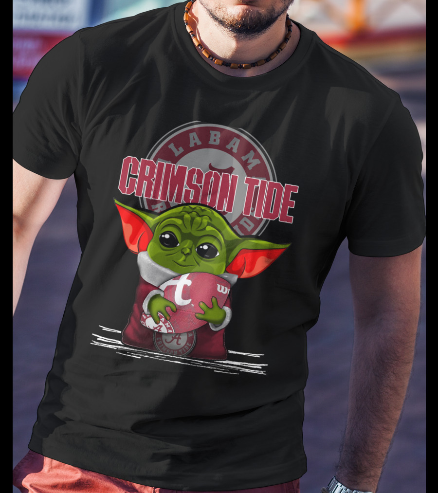 Crimson Tide Yoda Alabama Football T-Shirt