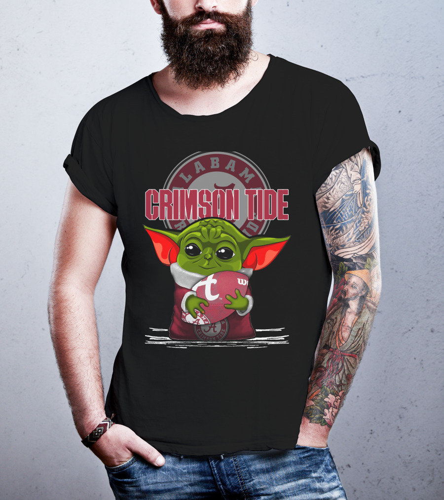 Crimson Tide Yoda Alabama Football T-Shirt
