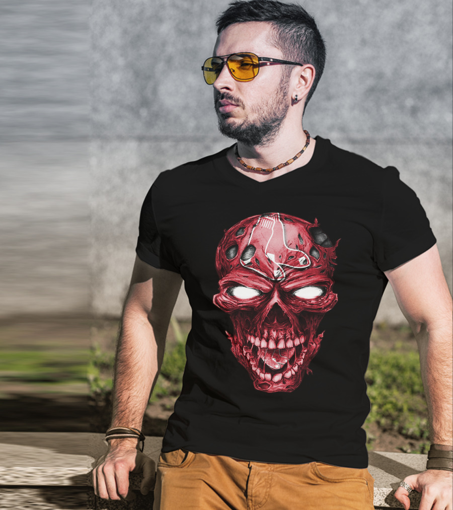 Boston Red Sox Skull T-Shirt