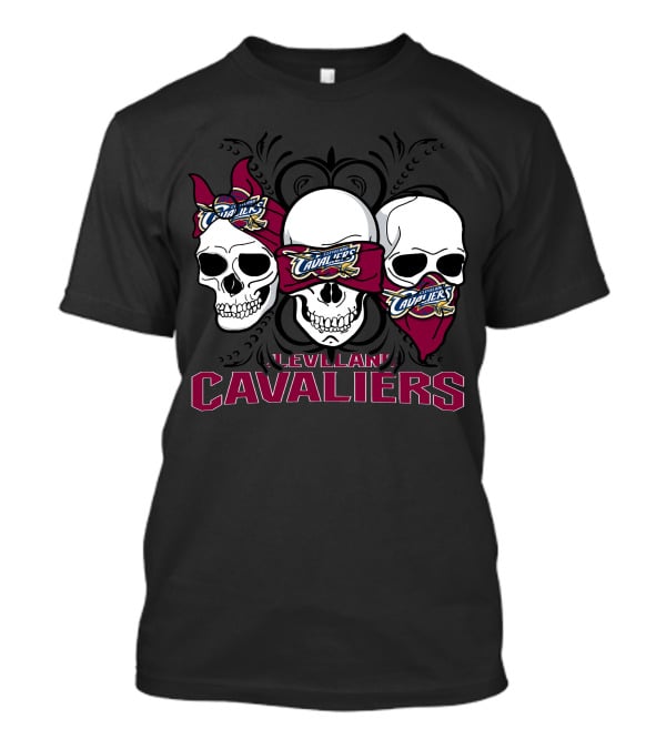 Cleveland Cavaliers Skull Trio T-Shirt