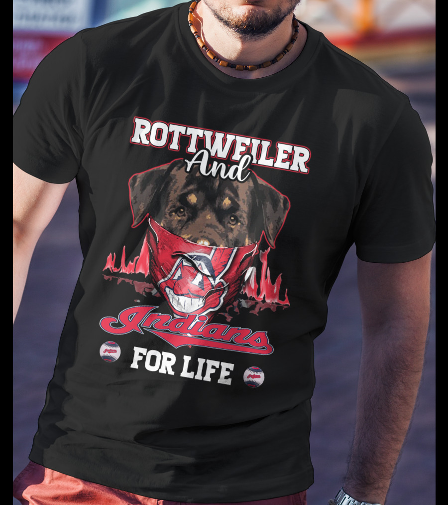 Rottweiler And Indians For Life T-Shirt