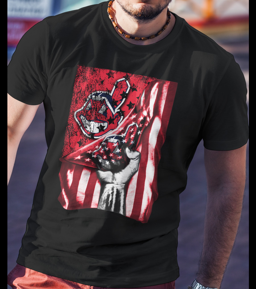 Cleveland Indians Flag T-Shirt