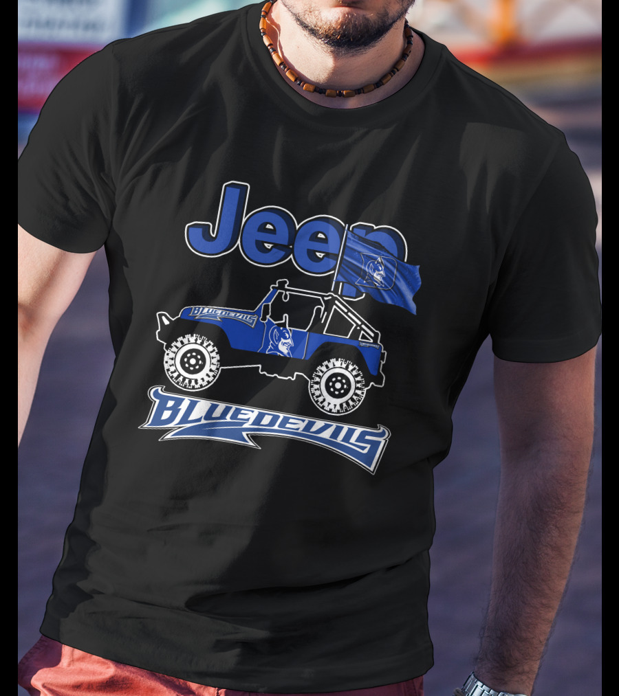Jeep Blue Devils Off-Road Adventure T-Shirt